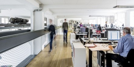 Nominerede til renoveringsprisen 2014. Her er det PLH studio i København.