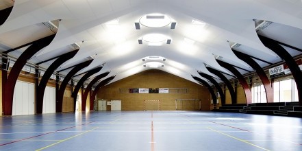 Nominerede til renoveringsprisen 2014. Her er det Diamanten i Fynshav på Als.